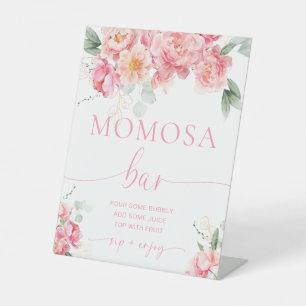 Signe De Table Piper Peony Floral Momosa Bar