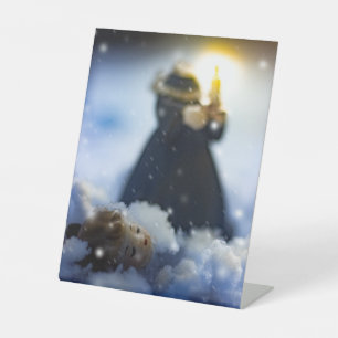 Signe De Table Porcelaine en Neige X