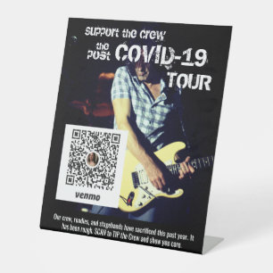 Signe De Table Post Covid Concert Tour Band Venmo