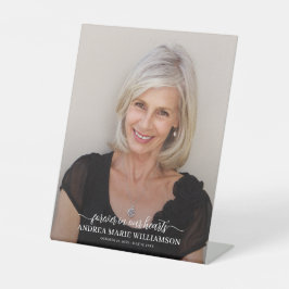 Signe De Table Pour toujours dans nos coeurs Photo