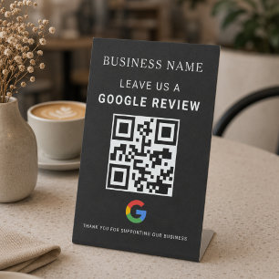 Signe De Table Présentoir de table pour avis Google