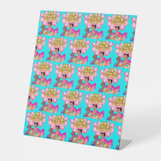 Signe De Table Princesse en rose