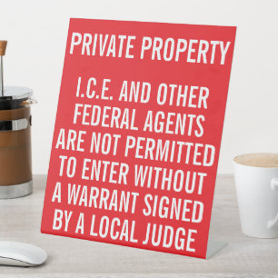 Signe De Table Propriété Privée Connaissez Vos Droits