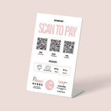 QR Code balayage pour payer Venmo Paypal