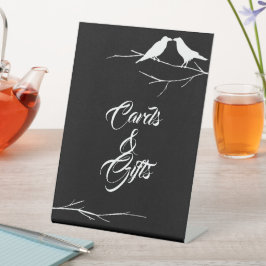 Signe De Table Ravens Cartes et Cadeaux de Mariage Gothique