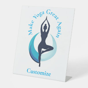Signe De Table Rendre le yoga super Thunder_Cove