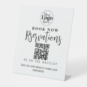 Signe De Table Réservation de restaurant réservation QR petite en
