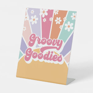 Signe De Table Retro Sunshine Anniversaire Goodies Super Favorise