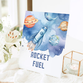 Signe De Table Rocket Fuel Planètes spatiales extra-spatiales Gar
