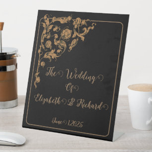 Signe De Table Romantique, Vintage, Mariage antique
