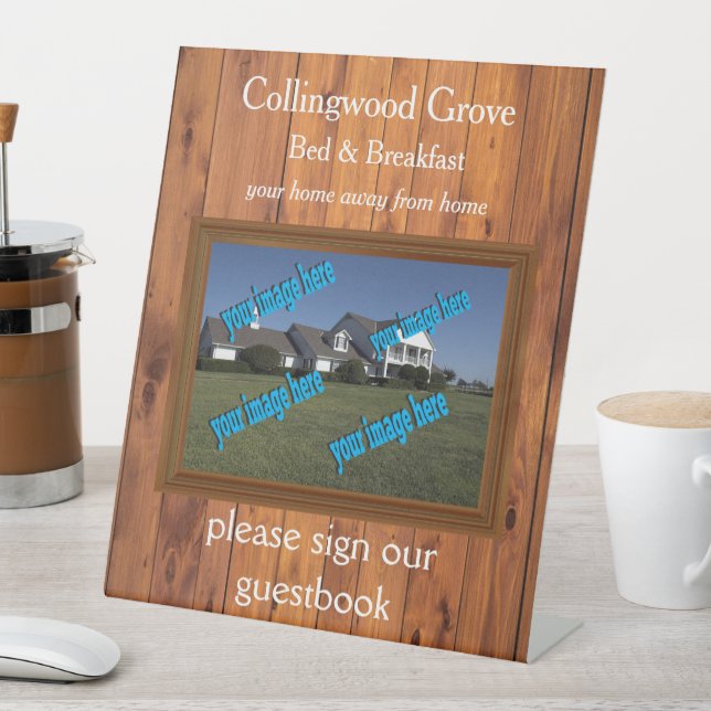 Signe De Table Rustic Chambres d'hôtes 🌿 Guestbook (In SItu)