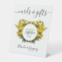 Rustic Wattle Acacia Cartes de Mariage & Cadeaux