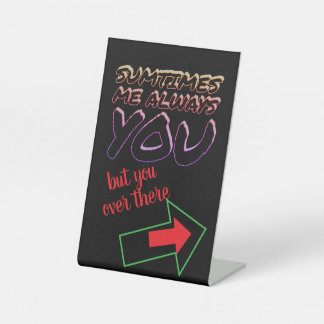 SIGNE DE TABLE S.T.M.A.Y