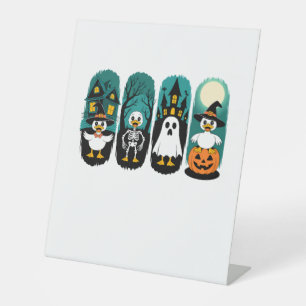 Signe De Table Saison d'Halloween effrayante