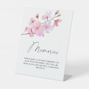 Signe De Table Sakura - souvenirs avec la mariée