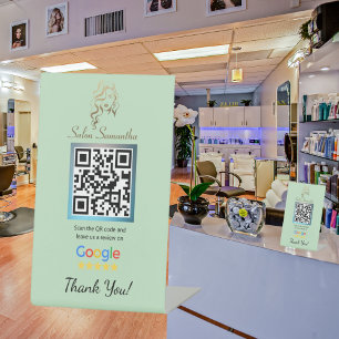 Signe De Table Salon Pastel Green Google Revue Piédestal Stand