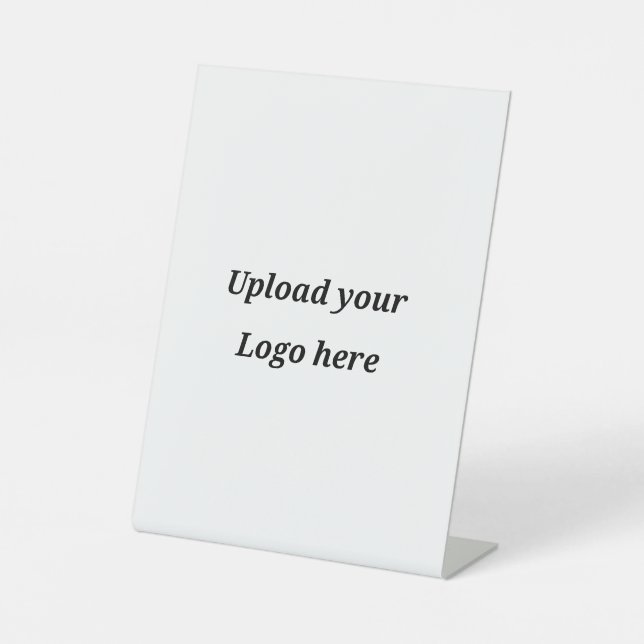 Signe De Table Simple elegant custom logo here company       (Recto)