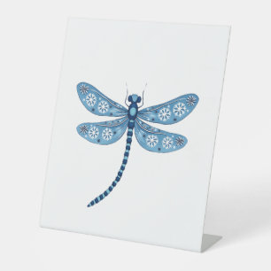 Signe De Table Snowflake Dragonfly Spirit
