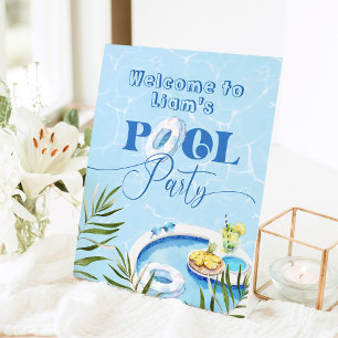 Signe De Table Soirée d'anniversaire de la poule