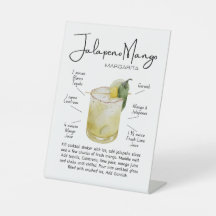 Spicy Jalapeno Mango Margarita Cocktail
