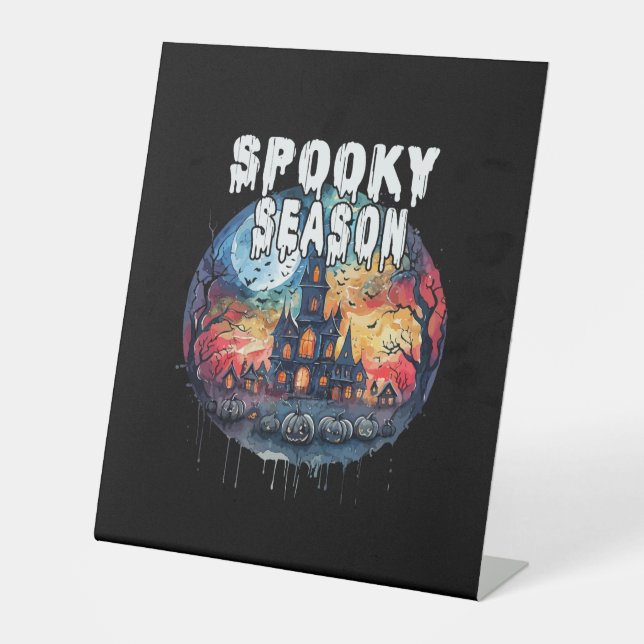 Signe De Table Spooky Season Halloween (Recto)