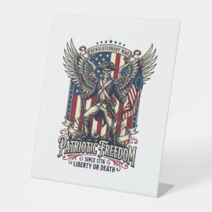 Signe De Table Squelette de guerre révolutionnaire patriotique so