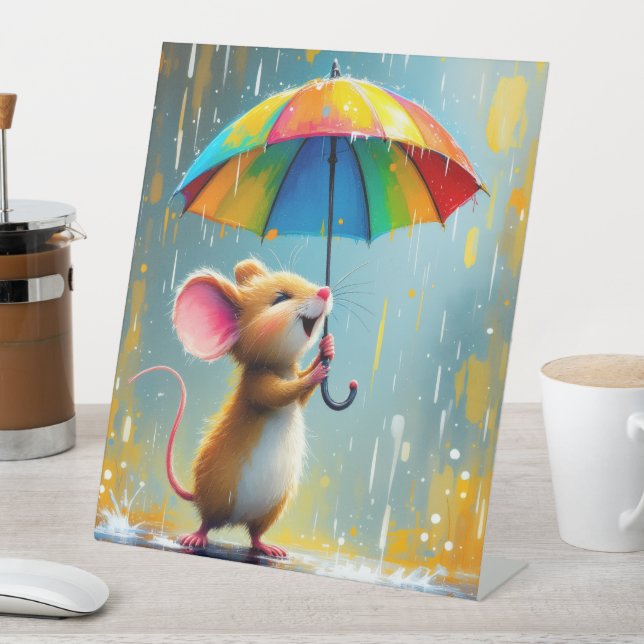 Signe De Table Stop mousing around (In SItu)