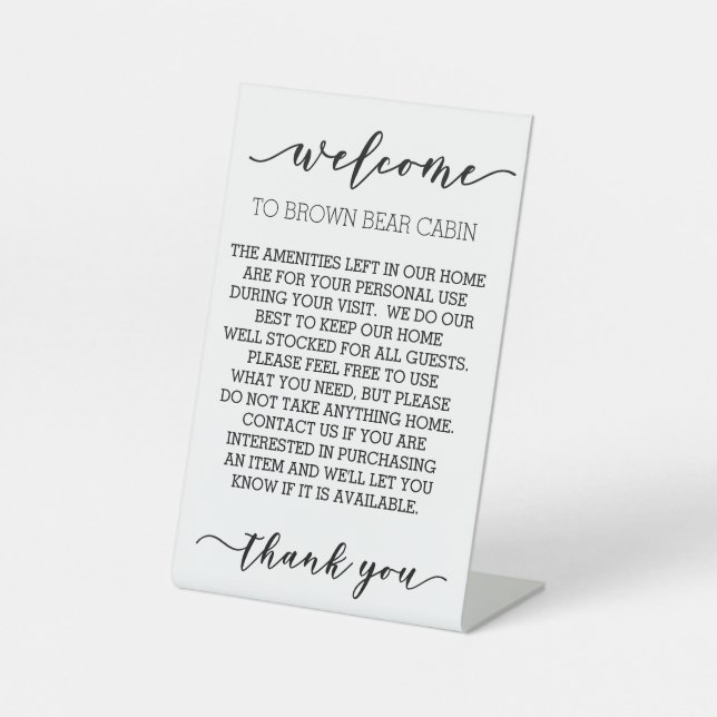 Signe De Table STR Inventaire des équipements de location de cour (Recto)