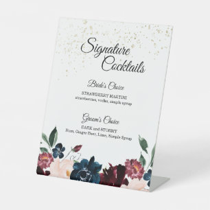 Signe De Table Summer Celebration Mariage Cocktail Menu