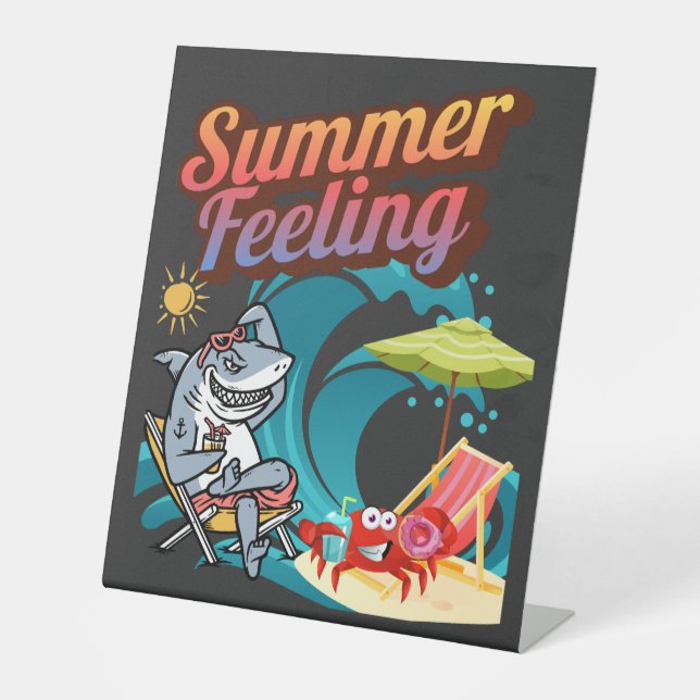 Signe De Table Summer Feeling (Recto)