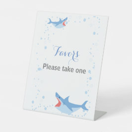 Signe De Table Summer Pool Party Shark Float Livre d'or