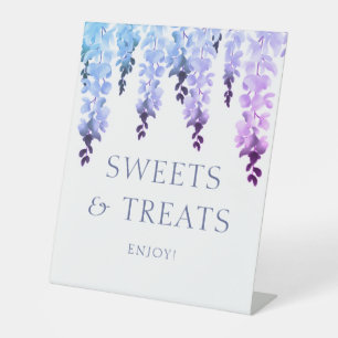 Signe De Table Sweets & Traitements Modern Floral Mariage Événeme