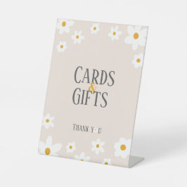 Signe De Table Symbole Daisy 1er Anniversaire Cartes et Cadeaux