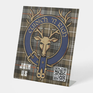 Signe De Table Symbole de cale Clan Mackenzie
