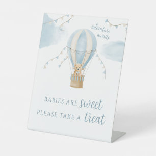 Signe De Table Symbole du baby shower de traitement de ballon en