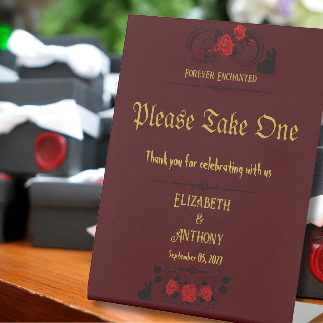 Signe De Table SYMBOLE Éternel Mariage D'Amour (Créateur téléchargé)