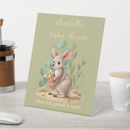 Signe De Table Symbole Petit Baby shower Joey