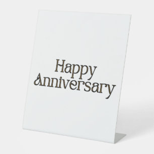 Signe De Table SYMBOLE PIÉTAIRE DU Joyeux ANNIVERSAIRE