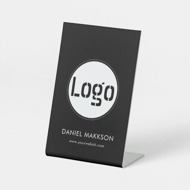 Signe De Table Symbole simple de socle professionnel (Recto)