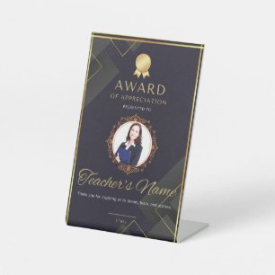 Signe De Table Symbole spécial de la Journée de l'enseignant