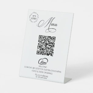 Signe De Table *~*Tablette de table Tente Logo de restaurant simp