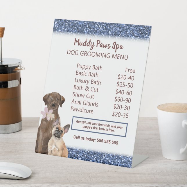 Signe De Table Tarif Spa pour animaux de compagnie moderne avec P (In SItu)