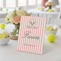 Signe De Table Tennis - Cadeau de Mariage pour une Fête de Fiança