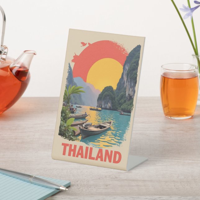Signe De Table Thaïlande (In SItu)