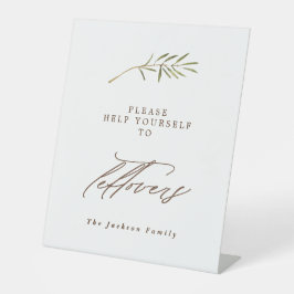 Signe De Table Thanksgiving Leftots Aquarelle Script