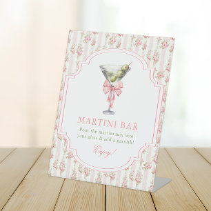 Signe De Table 'Tini Bit Ancien Martini Bar Coquette