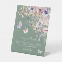 Tirage de Couches Papillon Fleur Sauvage Baby Show