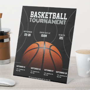 Signe De Table Tournoi de basket-ball universitaire, Basketball S
