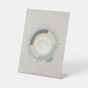 Signe De Table travail_à_l'aiguille_4_vie sur lune