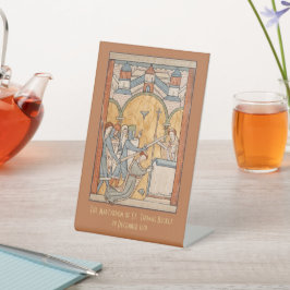 Signe De Table Un martyre précoce de saint Thomas Becket en art